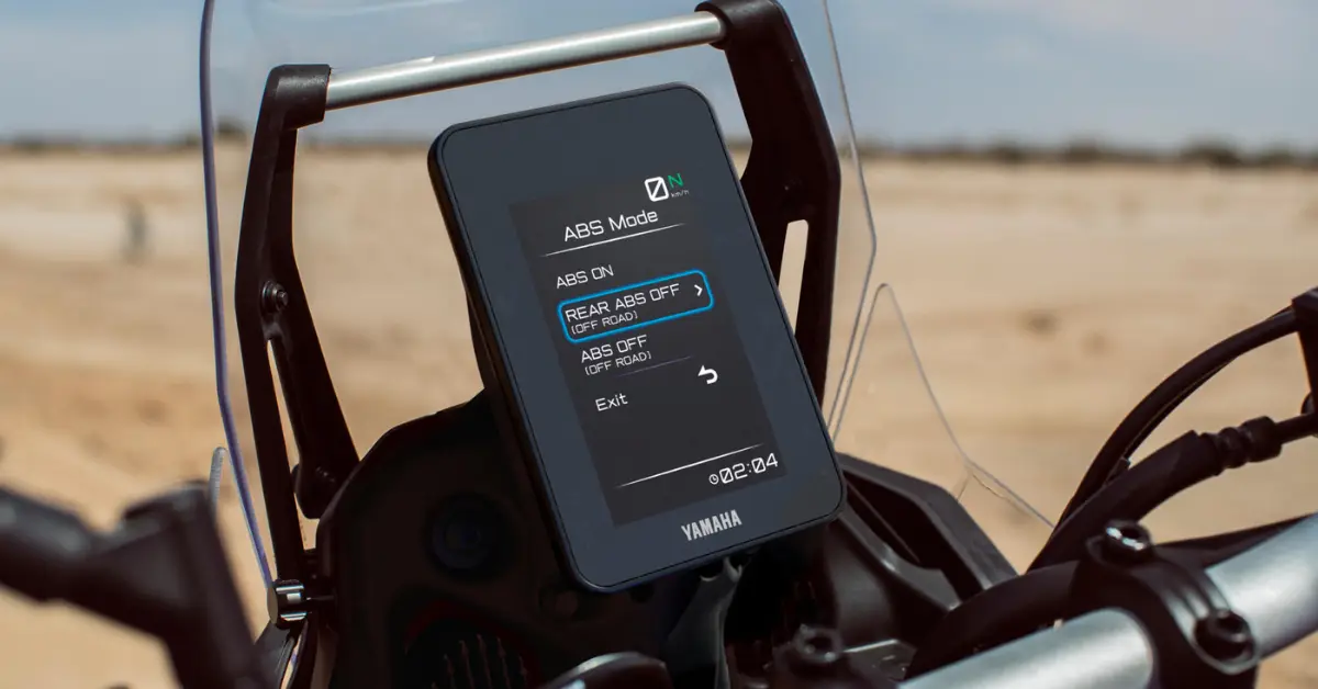 Yamaha tenere 700 - etkin motor 3 Modlu Değiştirilebilir ABS