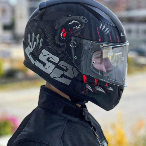 Ls2 rapid 2 clawn mat siyah gri kırmızı kask - etkin motor ls2 rapid 2 clawn mat siyah gri kirmizi kask 4733 - Etkin Motor