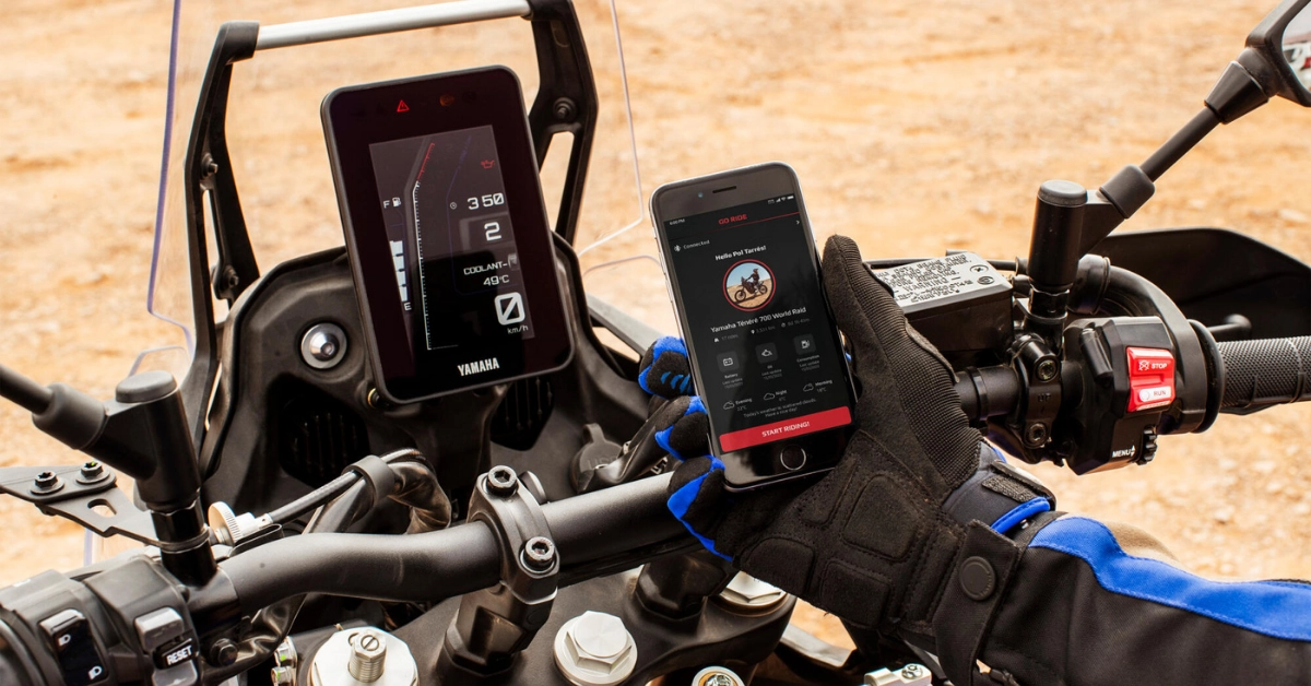 Yamaha tenere 700 world raid - etkin motor 5 İnç Renkli TFT Gösterge ve Akıllı Telefon Bağlantısı - Etkin Motor