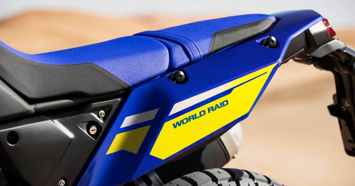 Yamaha tenere 700 world raid - etkin motor Düz Rally Tasarımından Esinlenilen 2 Parçalı Sele - Etkin Motor