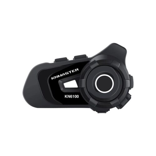 Knmaster KN6100 Siyah Motosiklet Kask İnterkom Bluetooth Kulaklık Seti