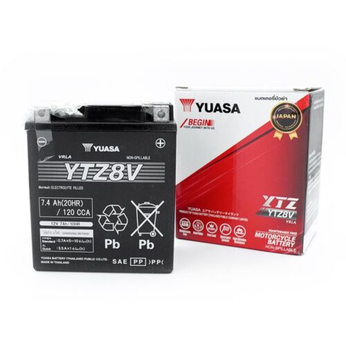 Yuasa YTZ8V Motosiklet Aküsü 12V 7Ah/10HR