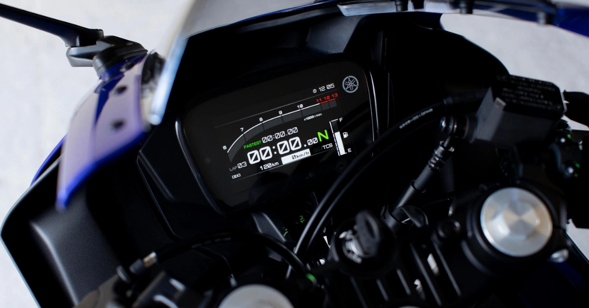 Yamaha yzf-r125 - etkin motor 5 İnç TFT Renkli Gösterge ve Akıllı Telefon Bağlantısı - Etkin Motor