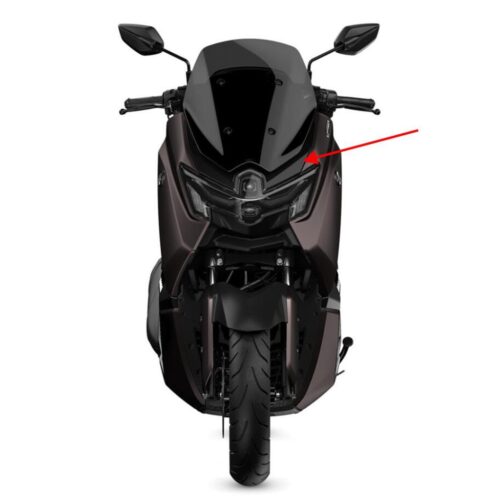 Yamaha Nmax 125 Tech Max 2025 Far Üstü Grenaj Parlak Siyah- Dark