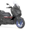 Yamaha Xmax 250-300 Sağ Ön Göğüs Ara Kapak Parlak Siyah 2023-2025 - BMKF835K00P1