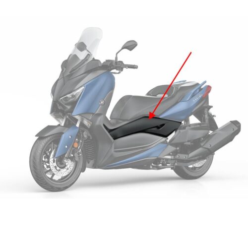 Yamaha Xmax 250-300-400 ve 125 Uyumlu Sol Basamak İç Grenaj Mat Siyah (2019-2022) BL1F171100P0