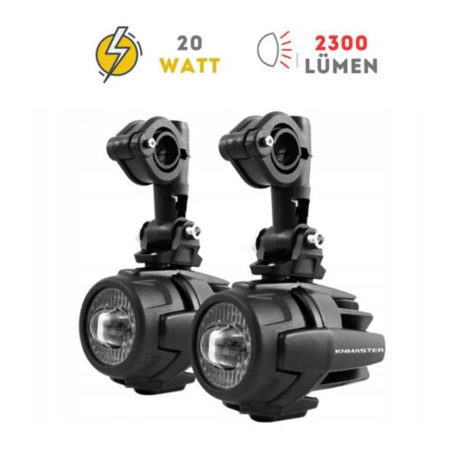 Knmaster Shark 20W Motosiklet Led Sis Farı