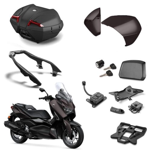 Yamaha XMAX 250 Dark Magma Arka Çanta Seti Anahtarsız 45 LT (2025-2026) - BMEF840E1100