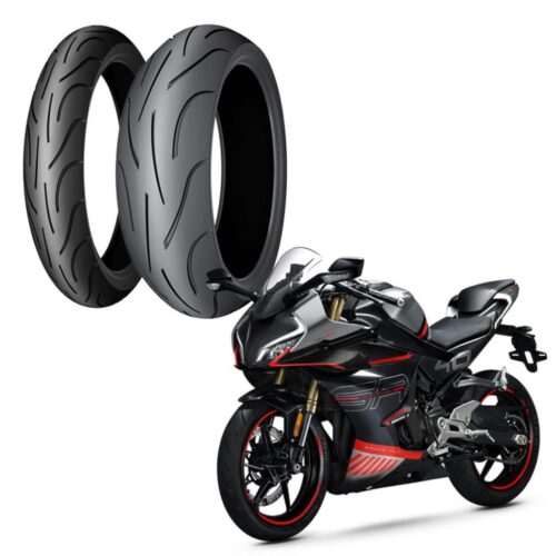 CF Moto 450SR Lastik Takımı Michelin Pilot Power 2 CT - 110/70-17 Ön - 150/60-17 Arka
