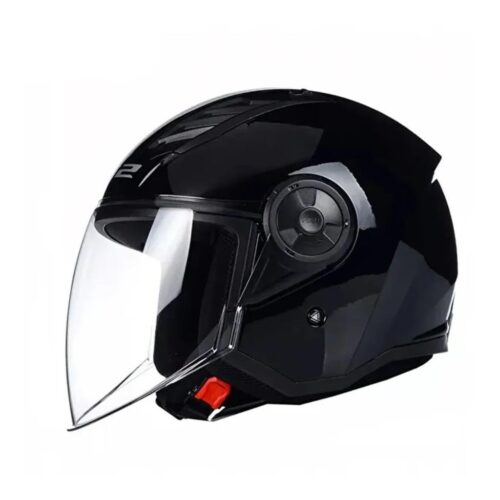 LS2 Airflow 2 Parlak Siyah Kask