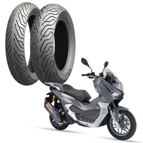 Arora Beatrix Lastik Takımı Michelin City Grip 2 (110/80-14 Ön + 130/70-13 Arka)