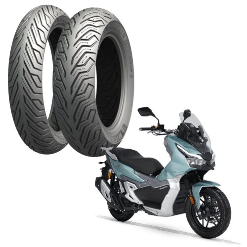 RKS Freccia 150 Lastik Takımı Michelin City Grip 2 (110/80-14 Ön + 130/70-13 Arka)
