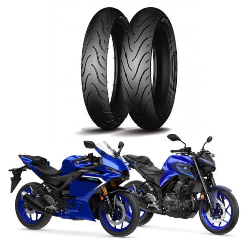 Yamaha R25 / MT-25 Lastik Takımı Michelin Pilot Street 110/70-17 Ön + 140/70-17 Arka (2015-2026)